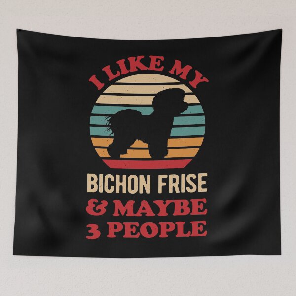 Item preview, Funny Bichon Frise designed and sold by artworkbyrihen.