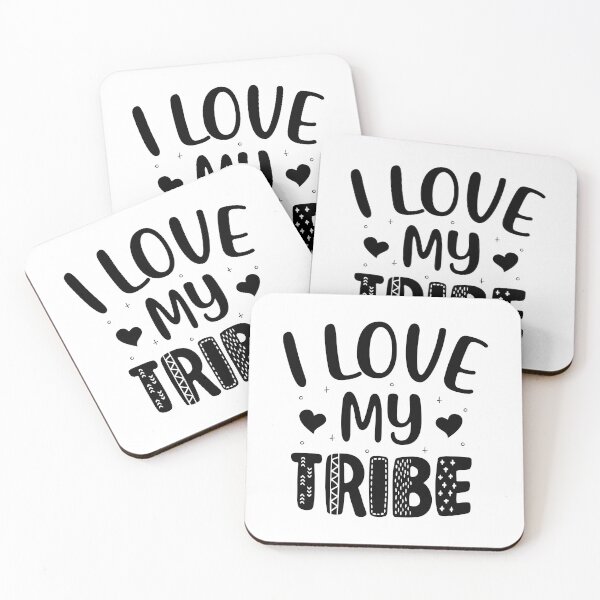 Item preview, I Love My Tribe designed and sold by Printoweb.