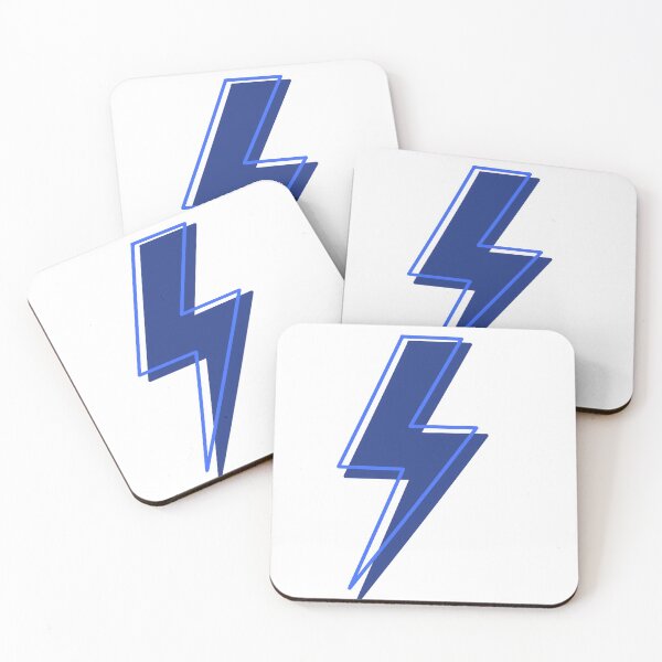 Item preview, Blue lightning bolt designed and sold by flinning.