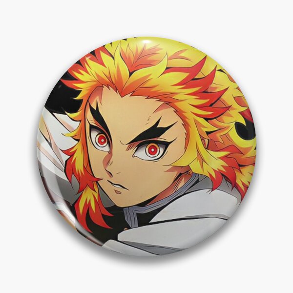 Rengoku Pins And Buttons Redbubble