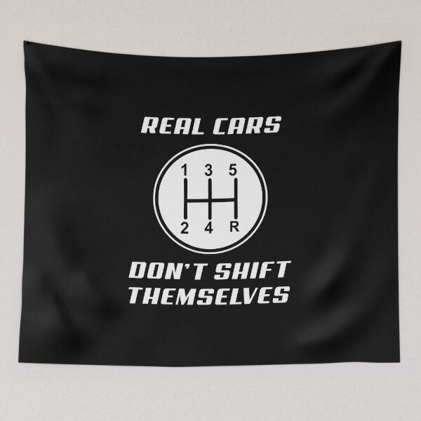 Item preview, Real Cars Don't Shift Themselves Classic Shift Knob designed and sold by ThreadsNouveau.