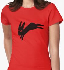 Black Rabbit Women's Fitted T-Shirt