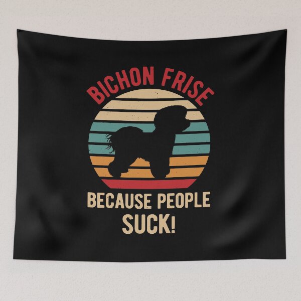 Item preview, Funny Bichon Frise designed and sold by artworkbyrihen.