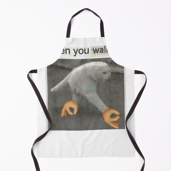 Item preview, When You Walking Cat Meme designed and sold by PanZhi.