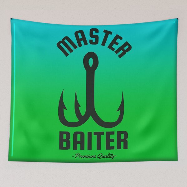 Item preview, master baiter fishing pun funny designed and sold by toastygoat.