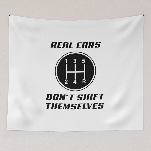 Item preview, Real Cars Don't Shift Themselves Classic Shift Knob designed and sold by ThreadsNouveau.