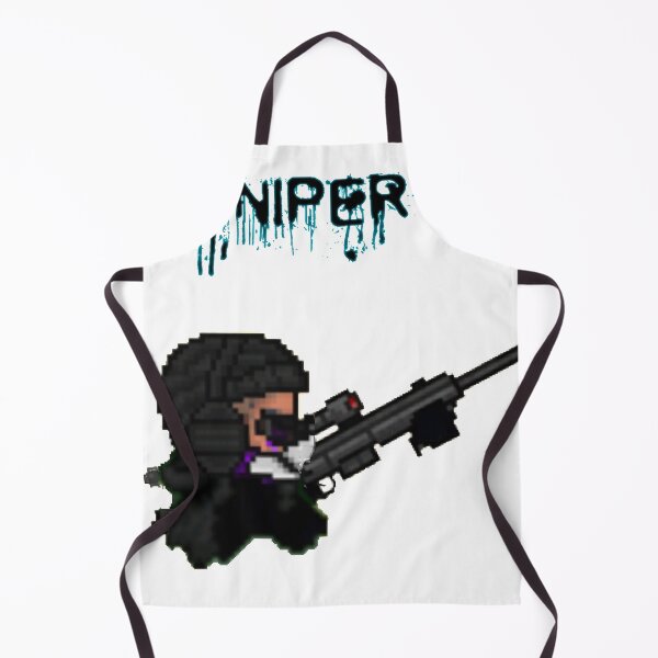 Item preview, Pixel Guard With Black Sniper designed and sold by M7Capone.