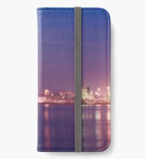 San Diego With Moonrise iPhone Wallet/Case/Skin