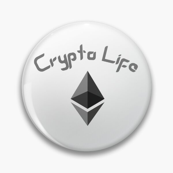Item preview, Crypto Life-White Background  designed and sold by Trendi61.
