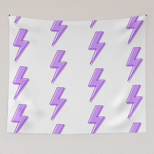 Item preview, Purple lightning bolt designed and sold by flinning.