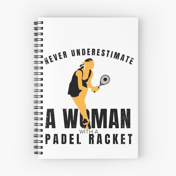 Item preview, Nice padel design. Never underestimate a woman with a padel racket. designed and sold by NobelFashion.