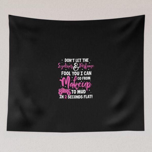 Item preview, ATV Quad Bike Funny Don't Let The Eyeliner Perfume Fool Yo designed and sold by Calan6Javer.