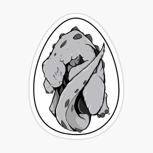 Item preview, Baby Stegosaurus Egg designed and sold by sammyuel.