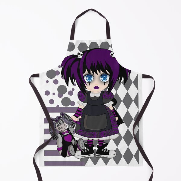 Item preview, Gothic anime BooPooBeeDoo designed and sold by BooPooBeeDooArt.