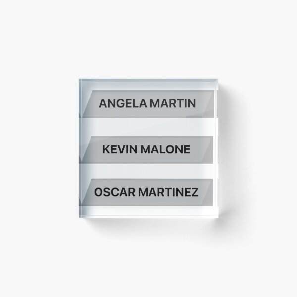 Item preview, accounting desk plates designed and sold by carterwood.