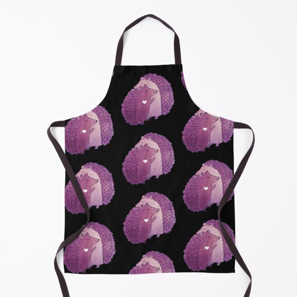Item preview, Cute purple Hedgehogs hedgehugs Watercolor watercolour hedgehog love designed and sold by WatercolorFun.