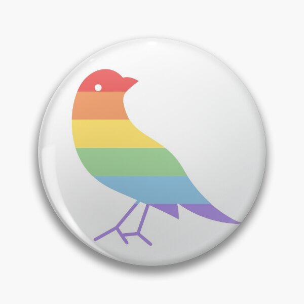 Item preview, Rainbow bird designed and sold by TheWaterBirds.