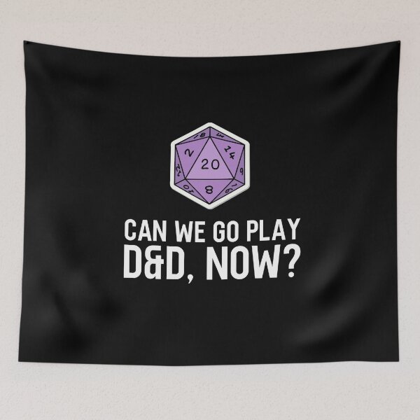 Item preview, Asexual Gamer Pride - Can we go play D&D now? designed and sold by TeeKit.