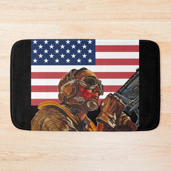 Item preview, USAAF - The Mighty Eighth - Vintage image designed and sold by Bear Cave Designs.