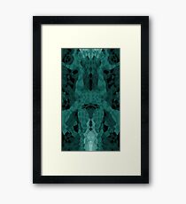 Dark Done Dark Framed Print
