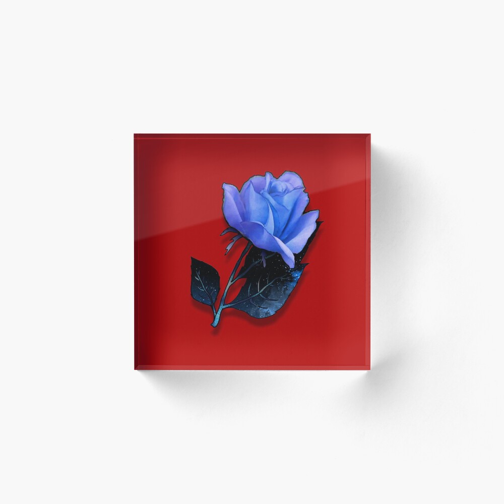 てぃんくる　版画　UNDERWATER BLUE ROSE 数量限定】【てぃんくる】ファンダムアート・UNDERWATER BLUE