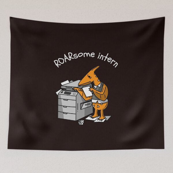 Item preview, ROARsome Intern! Office dinosaur in the making designed and sold by Evartdesign.