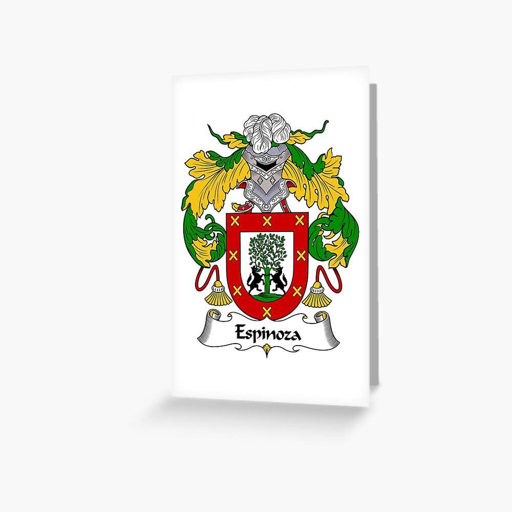 “Espinoza Coat of Arms/Family Crest” Greeting Card for Sale by