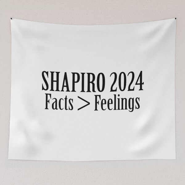 Item preview, Funny Ben Shapiro 2024 Quote Facts Feelings Men Women designed and sold by TuckBenFactsTee.