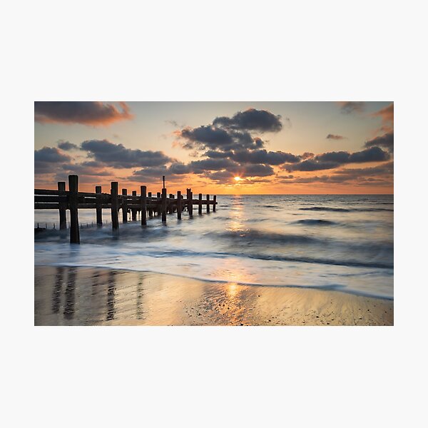 Item preview, Gorleston-on-Sea Norfolk Beach Sunrise  designed and sold by dp-images.