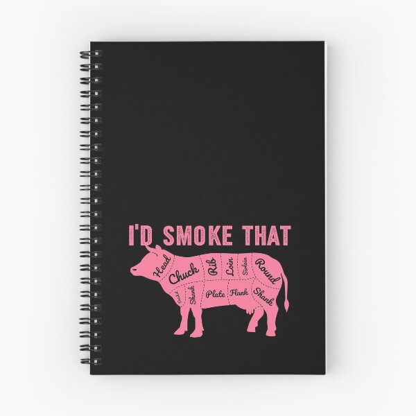 Item preview, I'D Smoke That Cow Meat Cuts  designed and sold by 397HOUSE Your happy time.