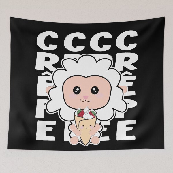 Item preview, lamb eating crepe designed and sold by samah82.
