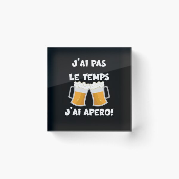 Item preview, I don't have time, I have a drink designed and sold by Cheerocki.