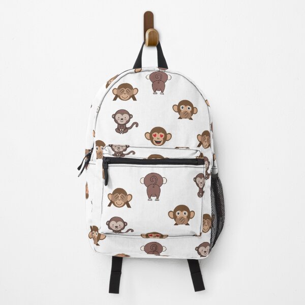 Item preview, Cartoon Monkey Sticker Pack designed and sold by Wildlife Apparels Inc..