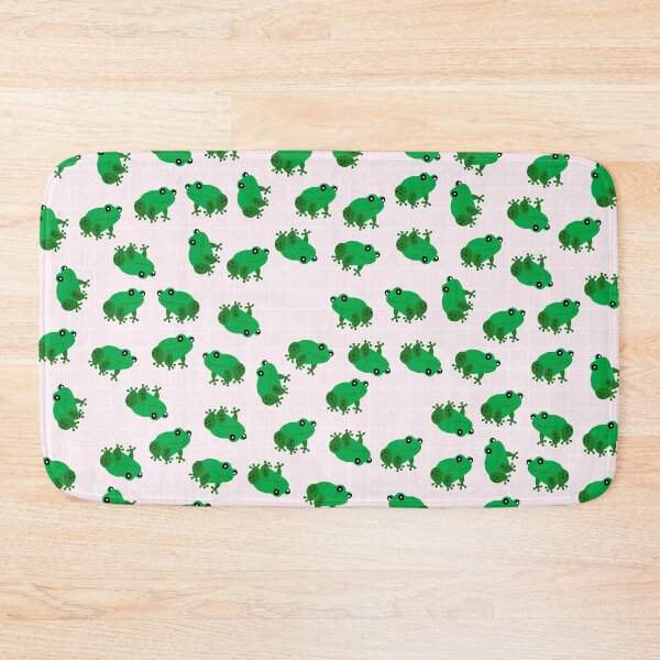 Item preview, Cute Frogs on Pink Background designed and sold by kapotka.