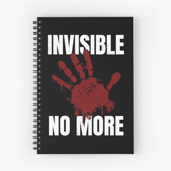 Item preview, Invisible No More I Stolen Sisters Red Hand MMIW Awareness designed and sold by MarioShirtWorld.