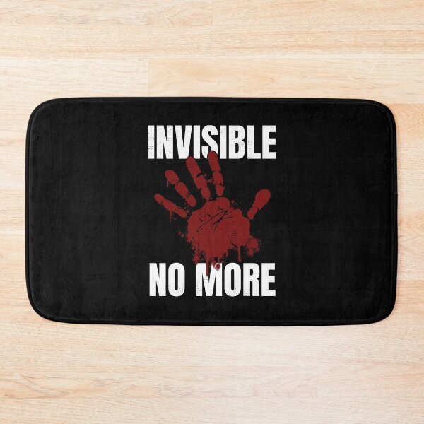 Item preview, Invisible No More I Stolen Sisters Red Hand MMIW Awareness designed and sold by MarioShirtWorld.