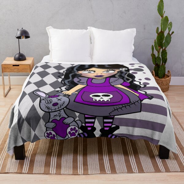 Item preview, Purple gothic BooPooBeeDoo designed and sold by BooPooBeeDooArt.