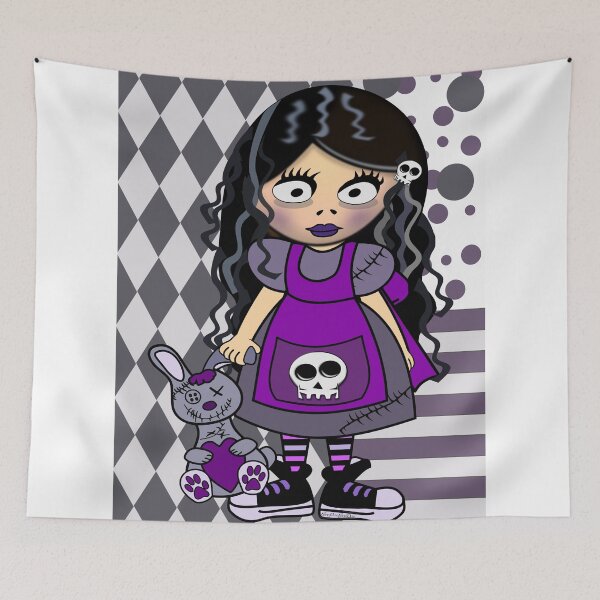 Item preview, Purple gothic BooPooBeeDoo designed and sold by BooPooBeeDooArt.