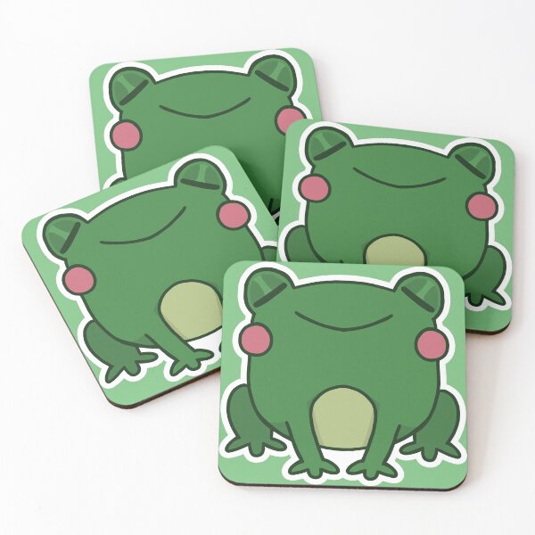 Item preview, cute aesthetic frog  designed and sold by iheartsoobin.