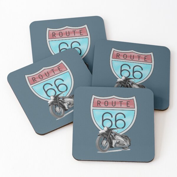 Item preview, Travel Historic Route 66 On Your Cruiser designed and sold by CassieNash.