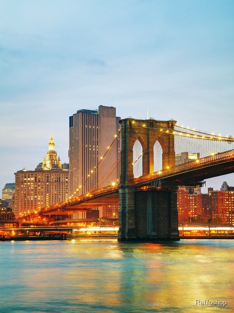 Thumbnail 4 of 4, iPhone Case, Brooklyn Bridge designed and sold by Raffoshop.