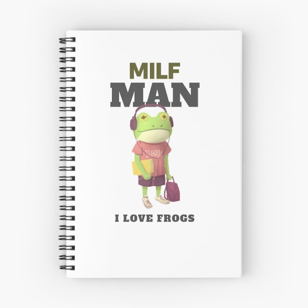 Item preview, MILF MAN I LOVE FROGS designed and sold by Destine99.