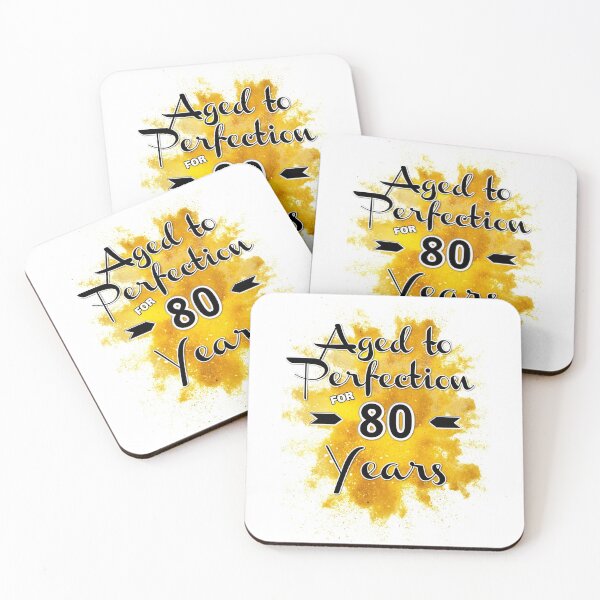 Item preview, Aged to Perfection-80 years designed and sold by Julie Lucas.