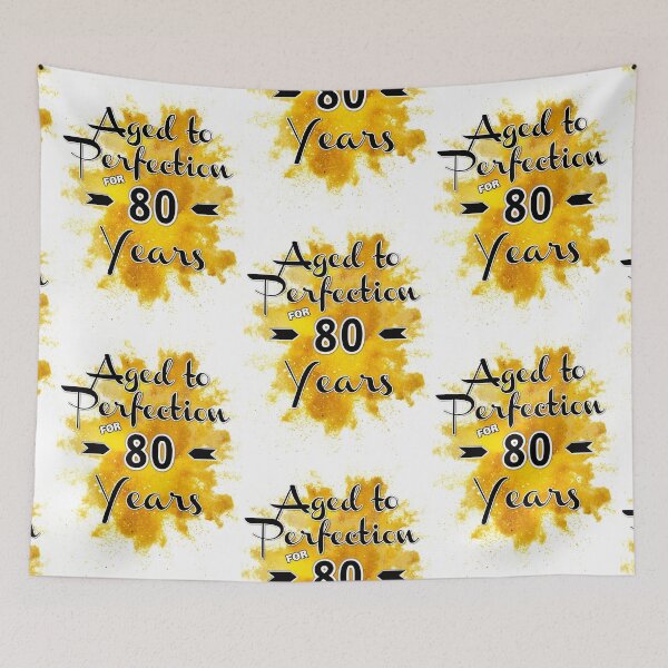 Item preview, Aged to Perfection-80 years designed and sold by Julie Lucas.
