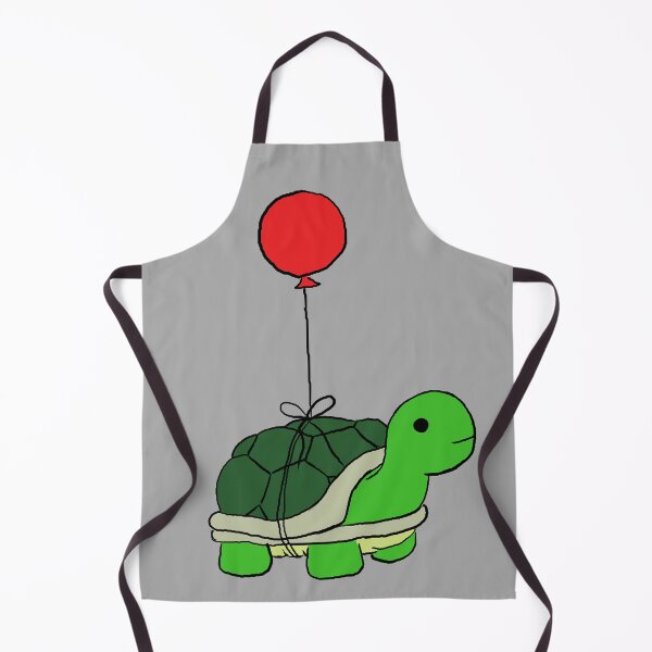 Item preview, Turtle with red balloon designed and sold by Crow Corvid.
