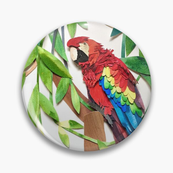 Item preview, Marvelous Macaw designed and sold by SarahSnippets.