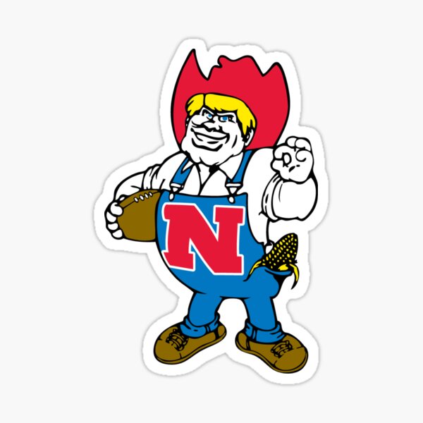 Herbie Husker Sticker