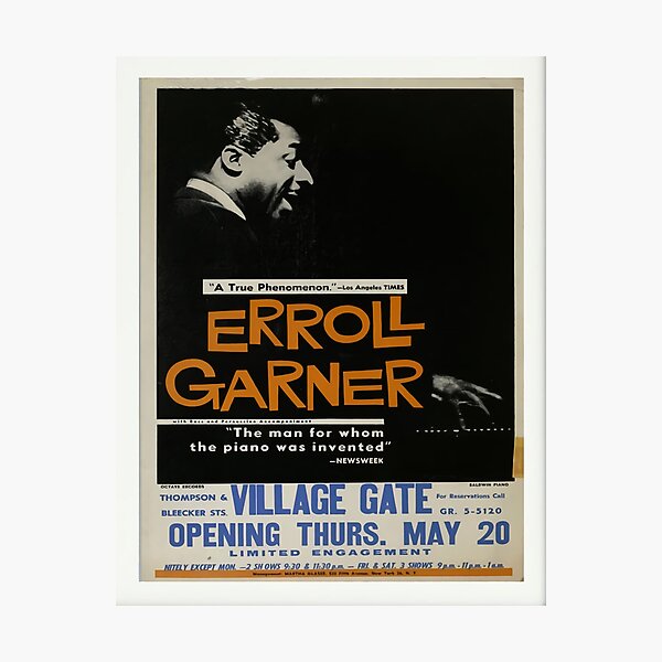 Erroll Garner Photographic Print