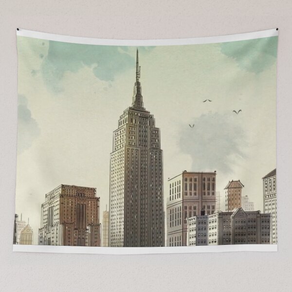 Item preview, Skyline de Nueva York designed and sold by RoyalNadja.