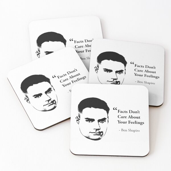 Item preview, Funny Quote Ben Shapiro Facts Don't Care About Your Feelings Fans Men Women (Black) designed and sold by TuckBenFactsTee.